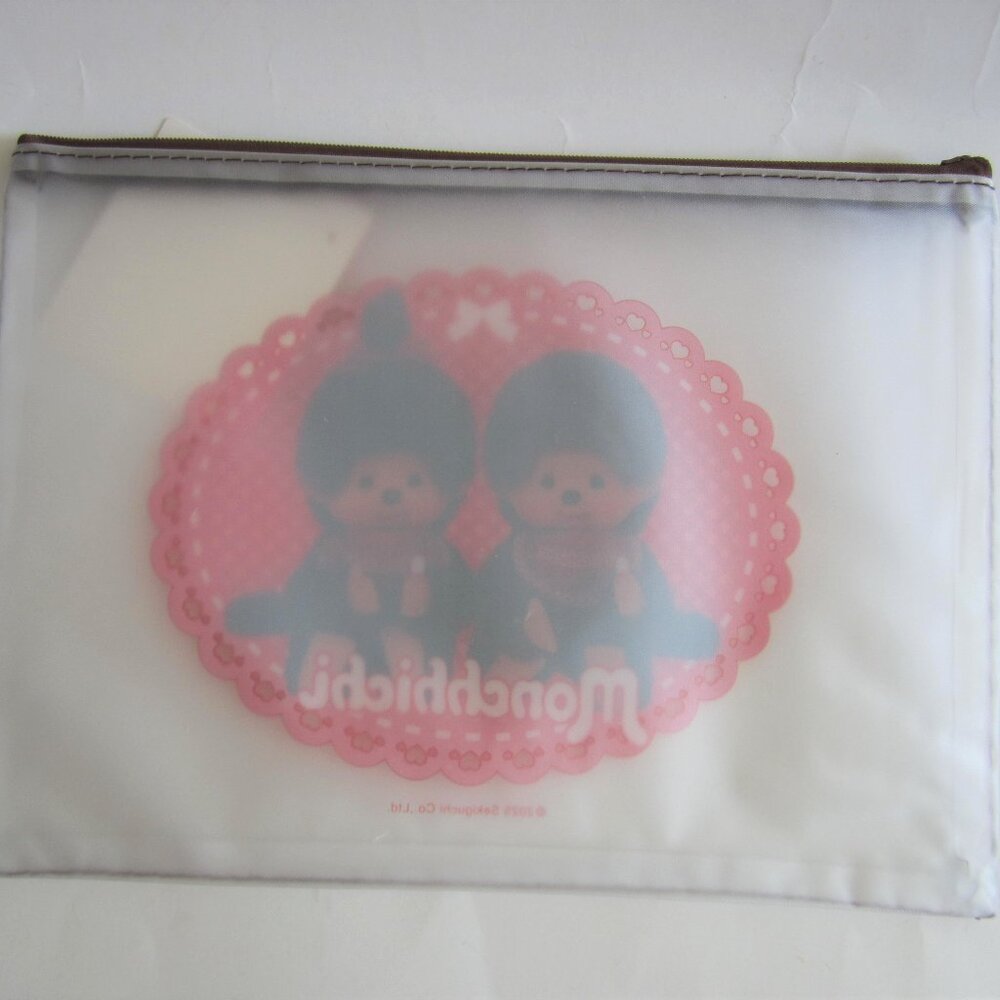 Monchhichi Sekiguchi Zipper Bag NEW - Picture 3 of 4